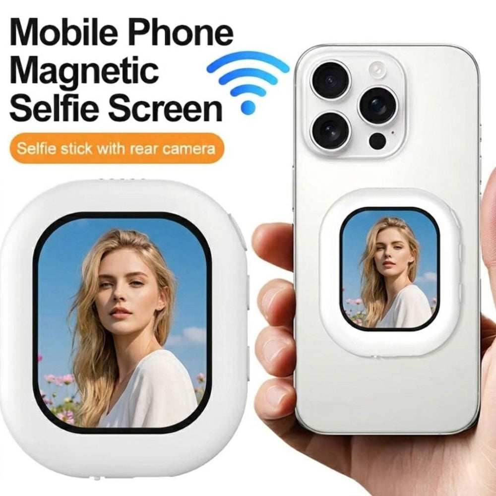 SelfieSync Creator Combo: Magnetic Monitor + Dual Wireless Microphone set