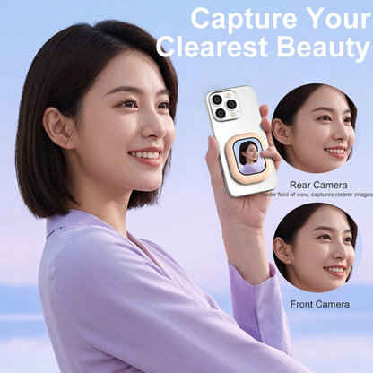 SelfieSync Creator Combo: Magnetic Monitor + Dual Wireless Microphone set