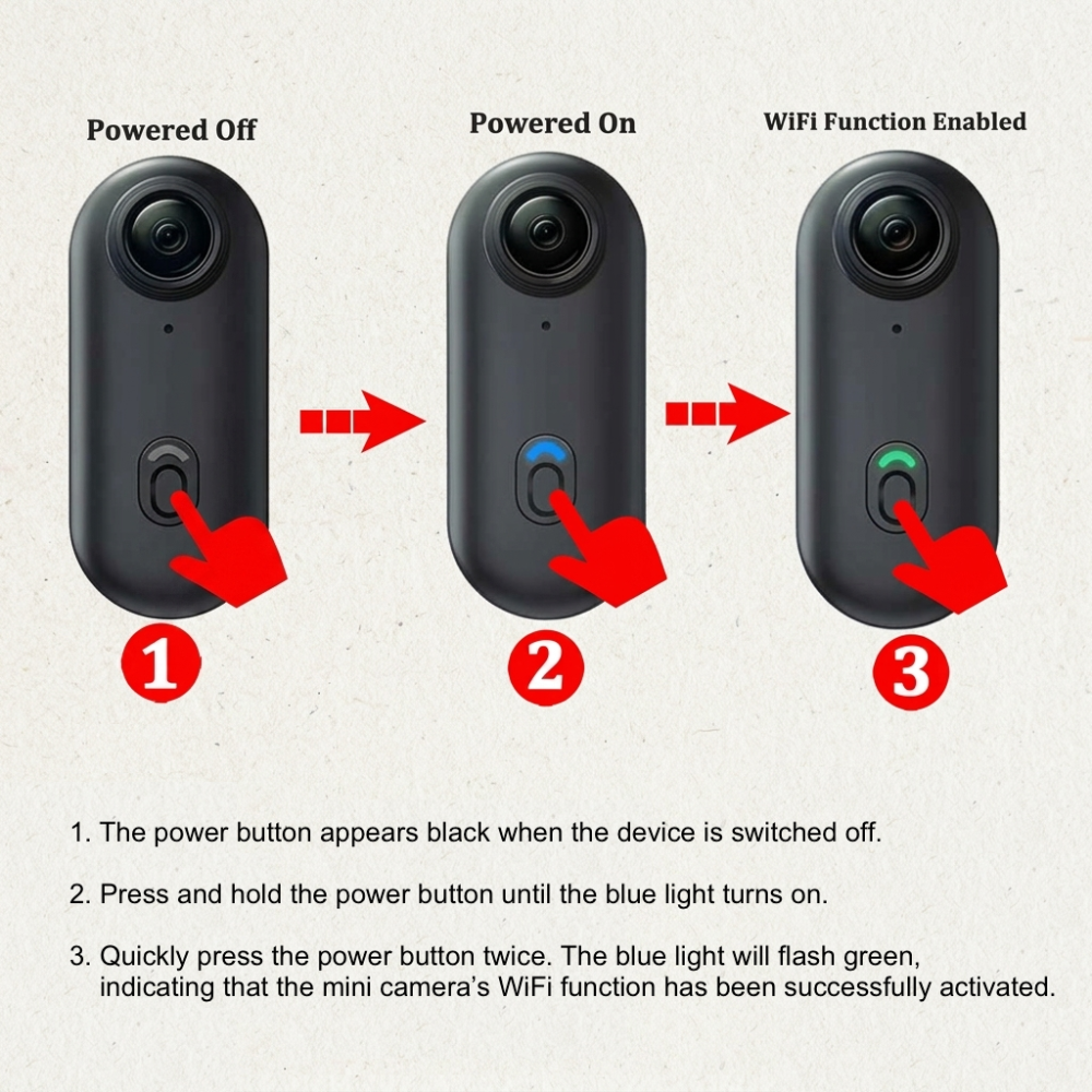 1080P HD Mini Sports And Action WiFi Camera