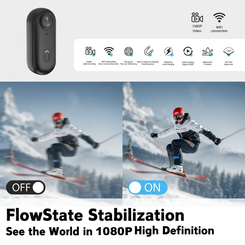 1080P HD Mini Sports And Action WiFi Camera