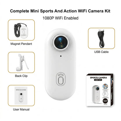 1080P HD Mini Sports And Action WiFi Camera