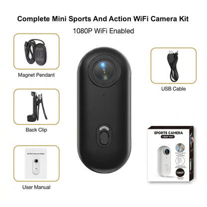 1080P HD Mini Sports And Action WiFi Camera