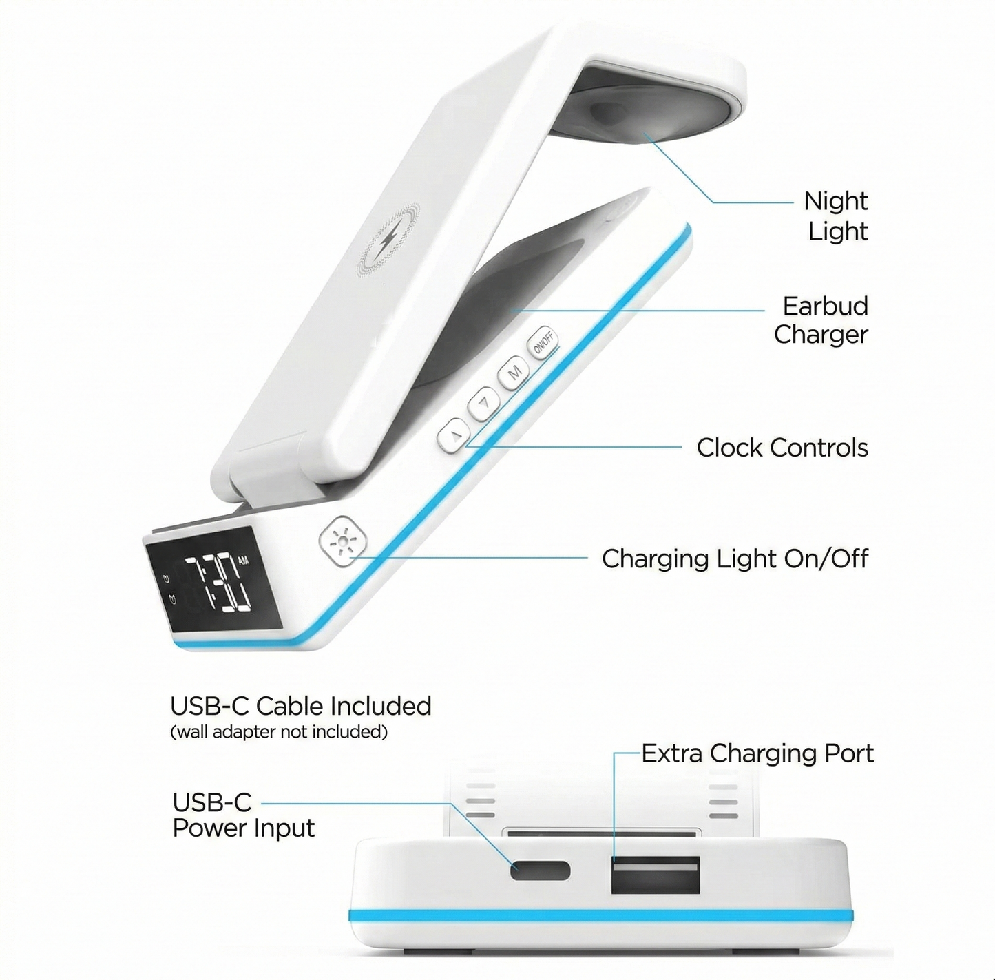 Dragon 5 in 1 Wireless Charging Station