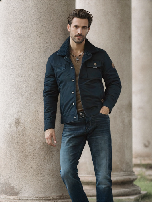 Mens Winter Army Short Jacket