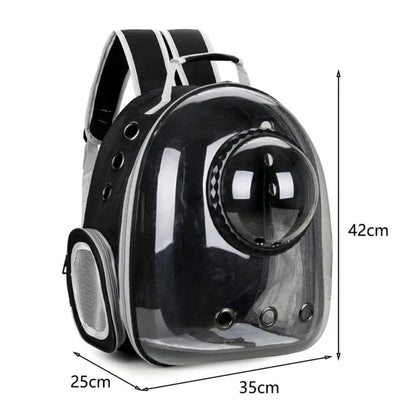 Breatheable Transparent Pet Backpack