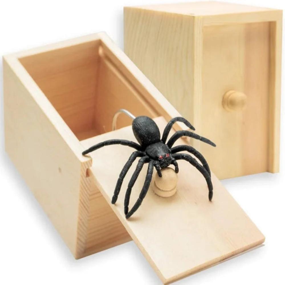 Pop Up Spider Scare Prank Box – Onetify