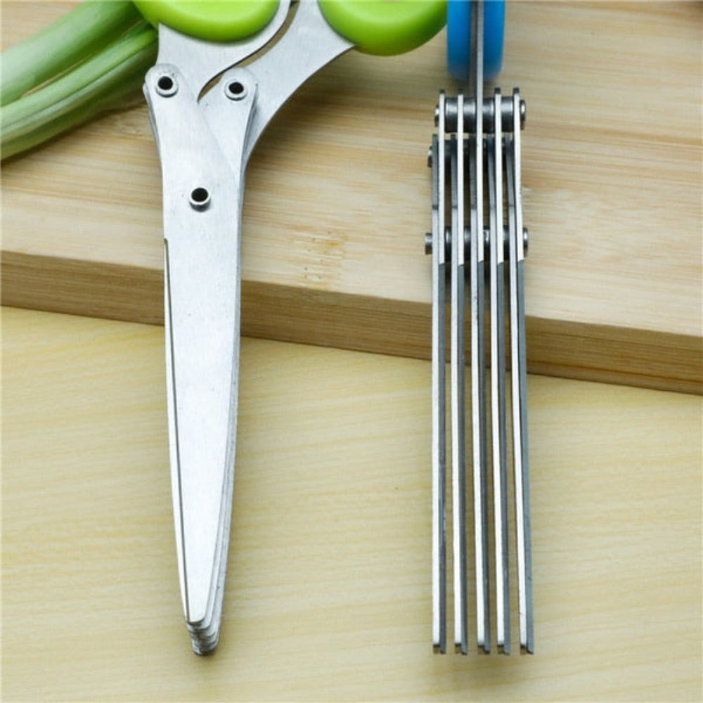 Multi Layers Stainless Steel Vegetable Scissor