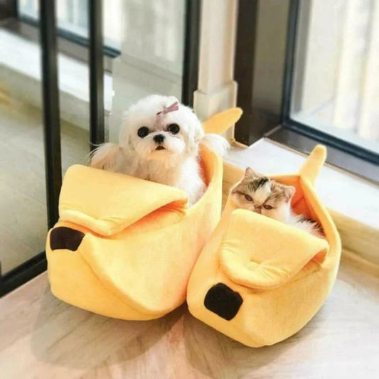 Banana Theme Pet Bed