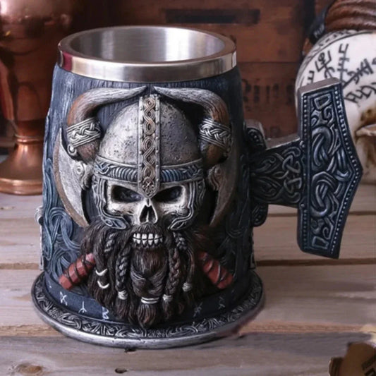 Viking Beer and Coffee Mug