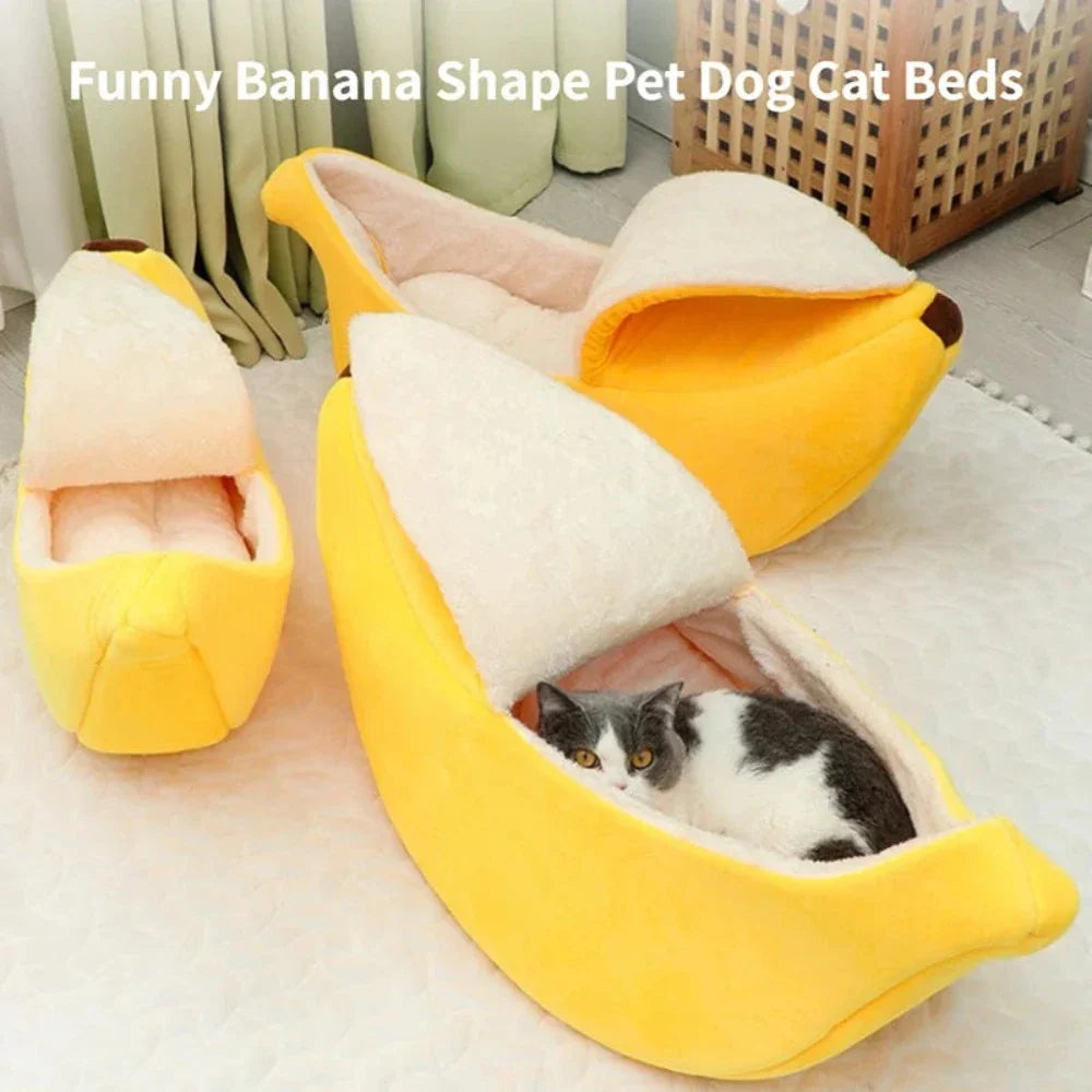 Banana Theme Pet Bed