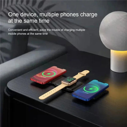 Dragon Foldable 3 in1 Wireless Charging Pad