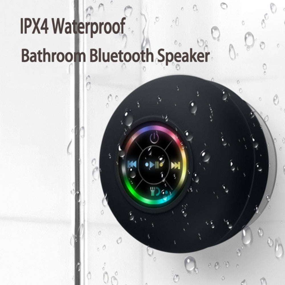Water Resistant Bluetooth Speakers with Mic