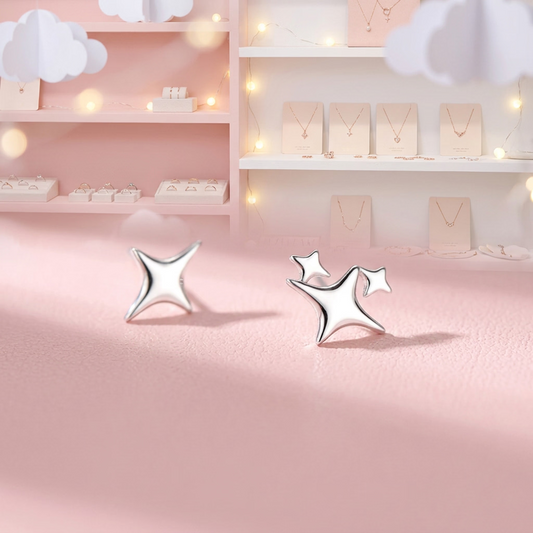 Asymmetrical Star Stud Earrings - Buy 1 Set Get 2 Set Free