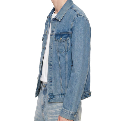 Cute Meowica Vintage Wash Unisex Denim Jacket