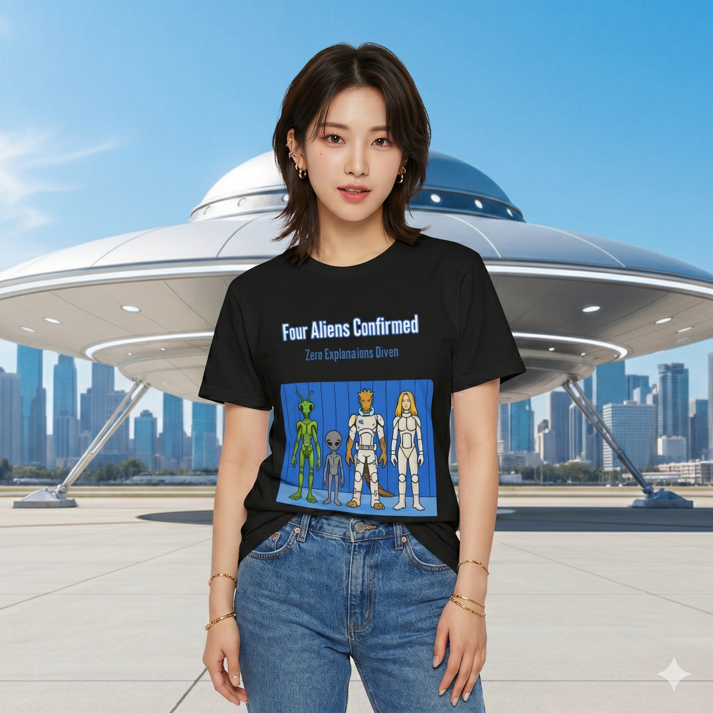 Tourists Aliens Confirmed T-Shirt
