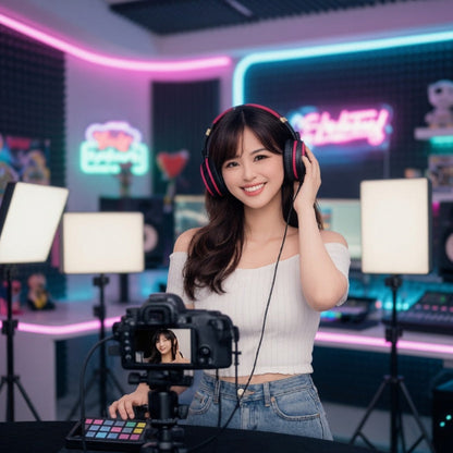 Onetify LED Studio Lamp with Tripod ( Buy 1 Get 1 Free)