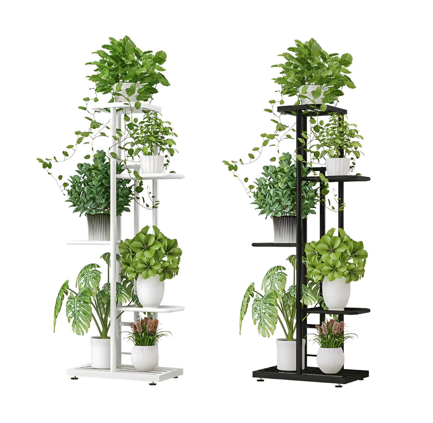 multi pot plant stand 6 Pot Multi Layer Metal Plant Stand Home Decor – Onetify