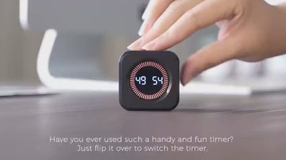 Gravity Rotating Cube Timer