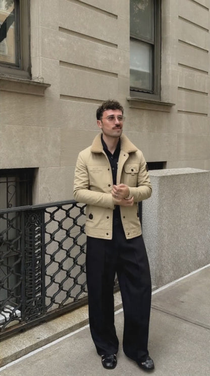 Mens Winter Army Short Jacket