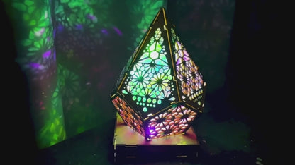 Boho Glow Projection Lamp