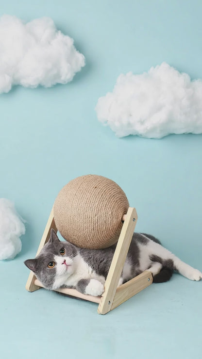 Cat Scratching Ball Toy