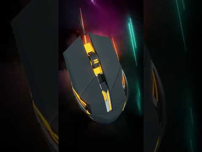Premium Metal Gaming Keyboard and Mouse Set by Ninja Dragons V1X