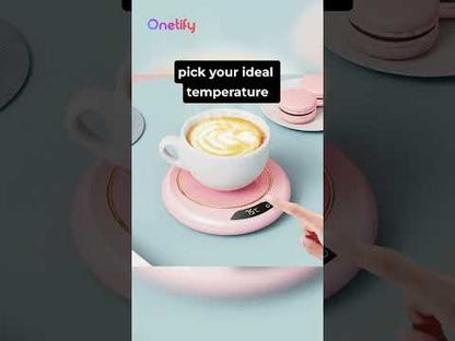 USB Smart Coffee Mug Warmer with Digital Display