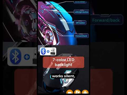 Dargon Z9 Alpha Bluetooth and 2.4Ghz Wireless Gaming Mouse