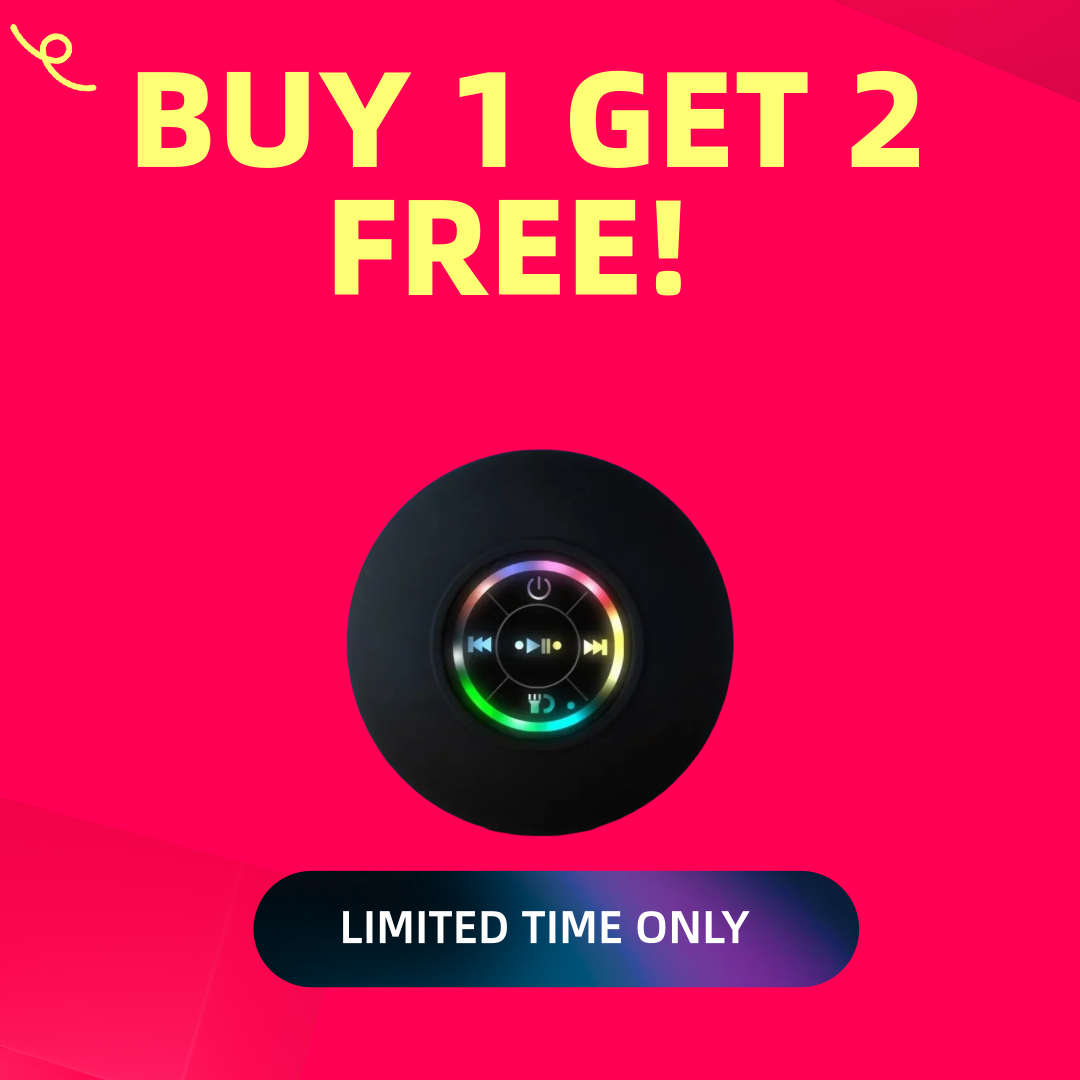 Water Resistant Bluetooth Speakers with Mic