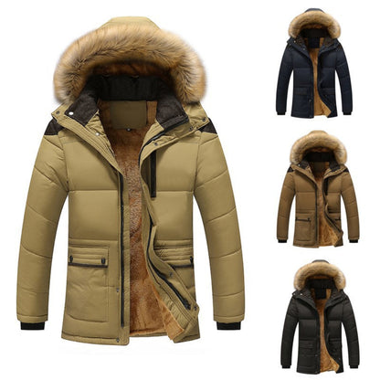 Men Hooded Winter Coat