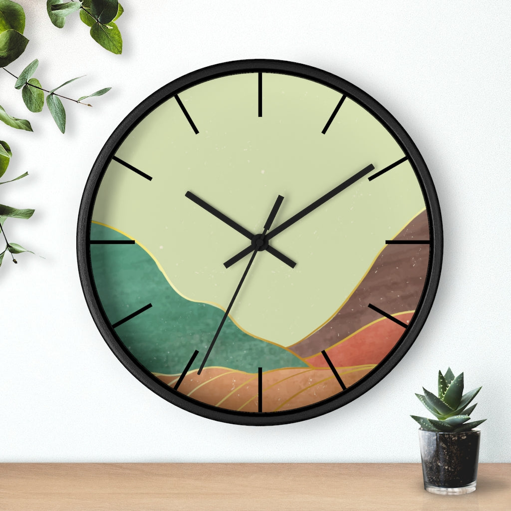 Tranquil Mountain Wall clock