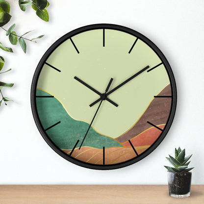 Tranquil Mountain Wall clock