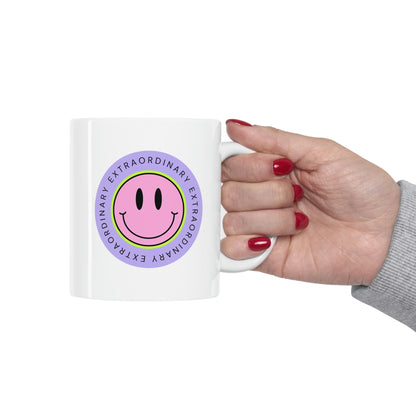 Extraordinary Happy Face Coffee Tea Mug
