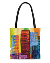 Load image into Gallery viewer, Essential City Skyline Print Tote Bag Medium
