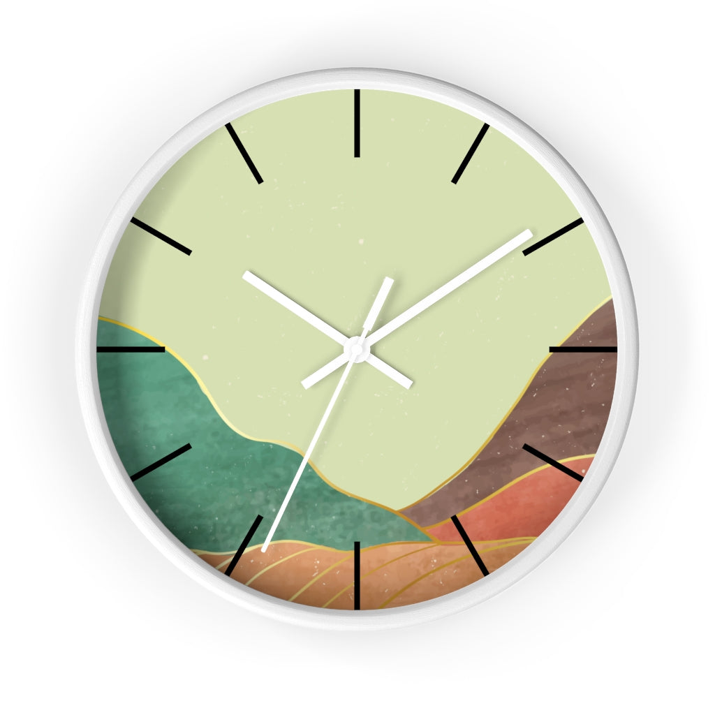 Tranquil Mountain Wall clock