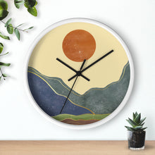 Load image into Gallery viewer, California Sun Wall clock
