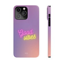 Load image into Gallery viewer, Good Vibes Theme Slim Case for iPhone
