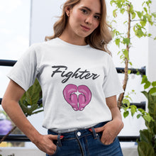 Load image into Gallery viewer, Fighter Pink Ribbon Awareness T-Shirt
