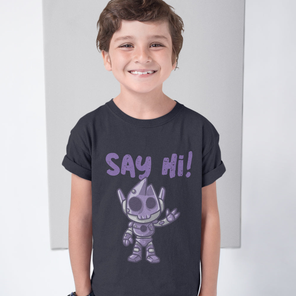 Kids Boys Say Hi T-Shirt