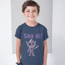 Load image into Gallery viewer, Kids Boys Say Hi T-Shirt
