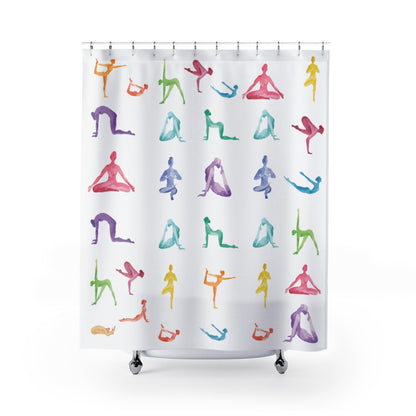 Yoga Sanctuary Shower Curtains