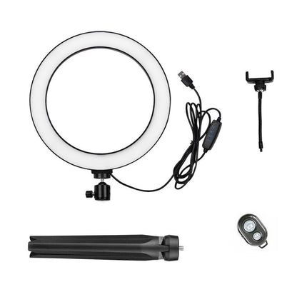 Large LED Ring Light with Stand
