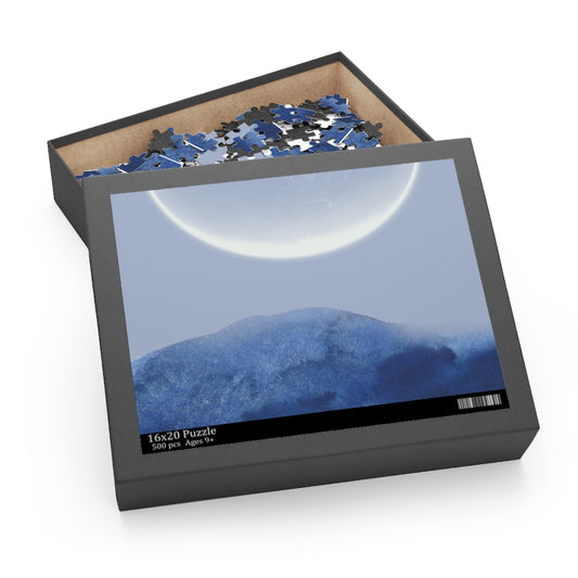 View of the Moon Jigsaw Puzzle 500-Piece