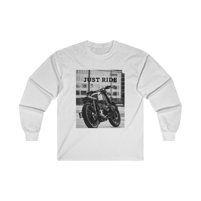 Men's Motorcycle Graphic Long Sleeve Tee