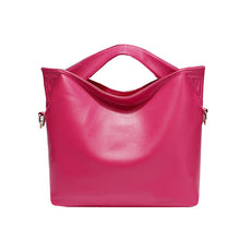 Load image into Gallery viewer, Top Handle Leather Shoulder Bag
