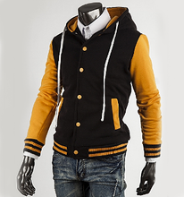 Load image into Gallery viewer, Hoodie with Contrasting Sleeves
