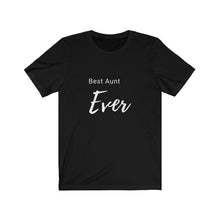 Load image into Gallery viewer, Womens Best Aunt Ever Black Logo T-Shirt
