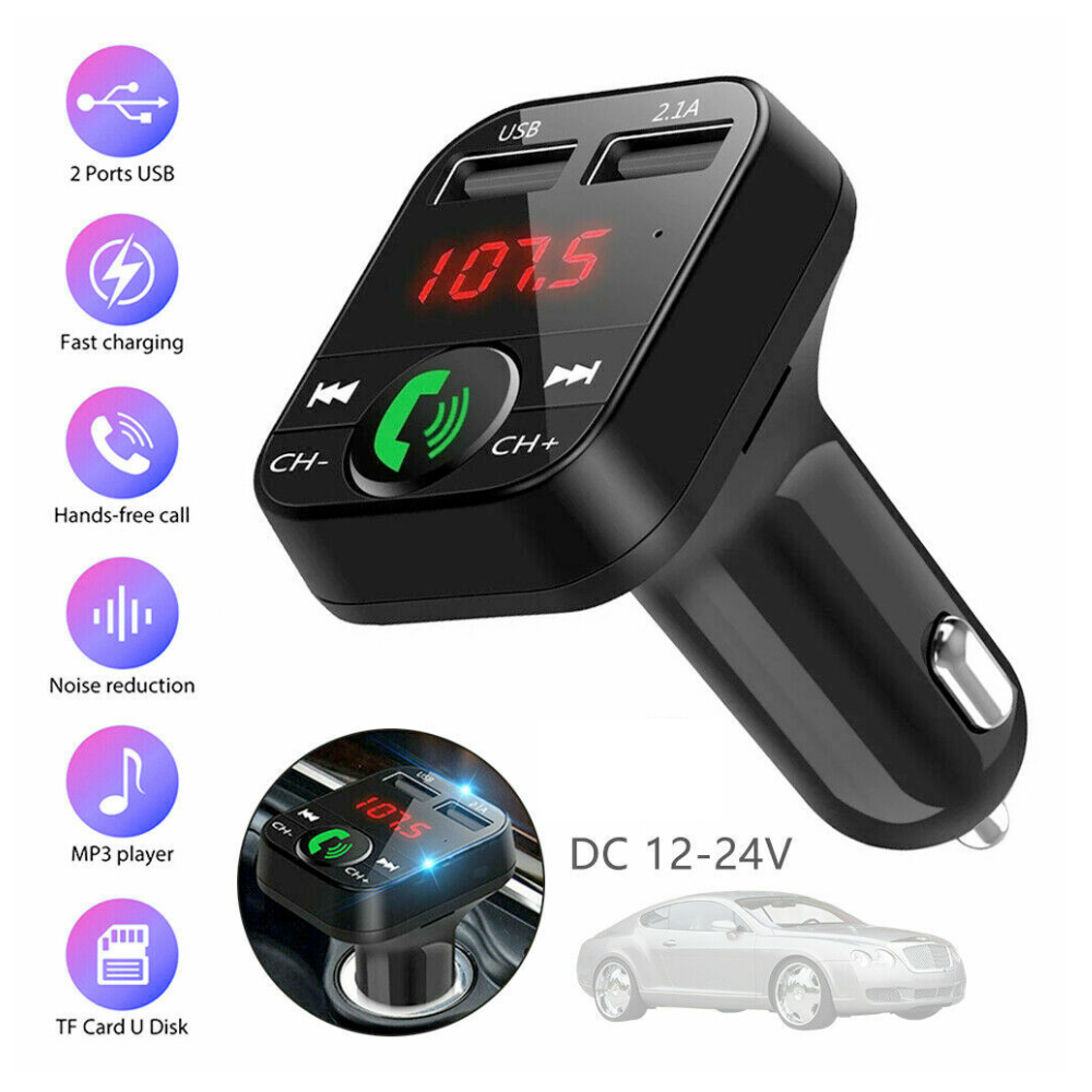 All Purpose Dual USB Car Adaptor Fast Charger