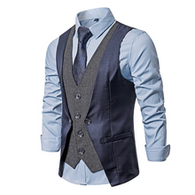 Load image into Gallery viewer, Mens Formal Daul Layer Vest
