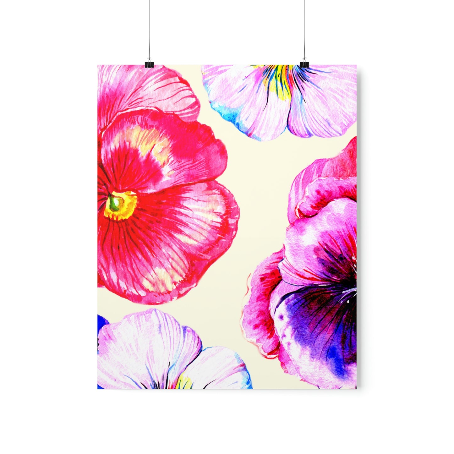 Vibrant Floral Poster